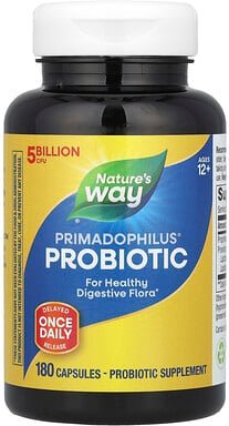 Nature's Way, Primadophilus® Probiotic, Probiotikum ab 12 Jahren, 5 Milliarden KBE, 180 Kapseln