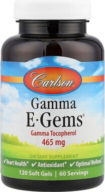 Carlson, Gamma E-Gems®, 465 mg, 120 Weichkapseln
