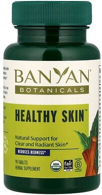 Thumbnail - Banyan Botanicals, Healthy Skin™, 90 Tabletten