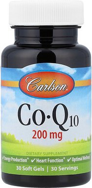 Carlson, CoQ10, 200 mg, 30 Weichkapseln