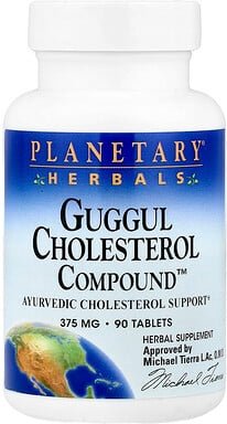 Planetary Herbals, Guggul Cholesterol Compound™, 90 Tabletten