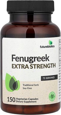 Futurebiotics, Fenugreek, Bockshornklee, 150 pflanzliche Kapseln (120 mg pro Kapsel)