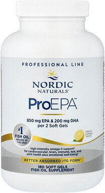 Nordic Naturals, ProEPA™, Fischöl, Zitrone, 180 Weichkapseln