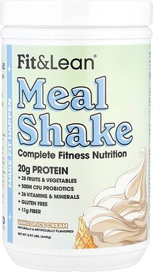 Fit & Lean, Meal Shake, Complete Fitness Nutrition, Vanilleeis, 440 g (0,97 lb.)