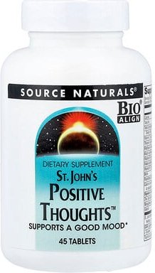 Source Naturals, St. John's Positive Thoughts™, 45 Tabletten