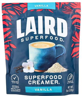 Laird Superfood, Superfood Creamer®, Vanille, 227 g (8 oz.)