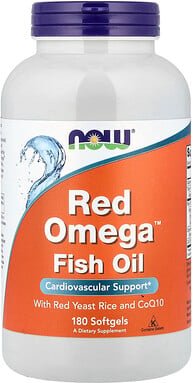 Thumbnail - NOW Foods, Red Omega™ Fish Oil, Fischöl, 180 Weichkapseln