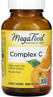 Thumbnail - MegaFood, Komplex C, 90 Tabletten