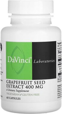 Thumbnail - DaVinci Laboratories, Grapefruitkernextrakt, 400 mg, 60 Kapseln