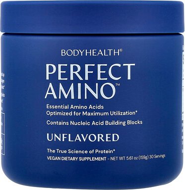 BodyHealth, Perfect Amino™, Unflavored, perfekte Aminomischung, geschmacksneutral, 159 g (5,61 oz.)