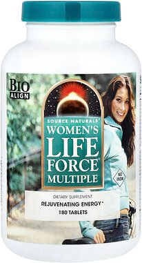 Source Naturals, Women's Life Force® Mehrere, ohne Eisen, 180 Tabletten