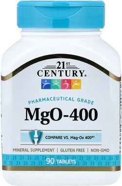 21st Century, MgO-400, 90 Tabletten