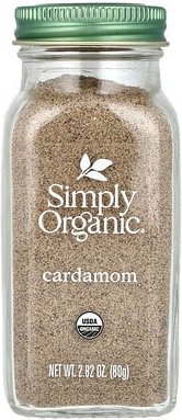 Simply Organic, Kardamom û 2,82 oz. (80 g)