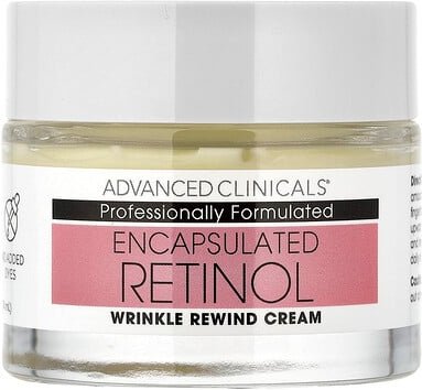 Advanced Clinicals, Encapsulated Retinol, Anti-Falten-Creme mit Retinol, 74 ml (2,5 fl. oz.)