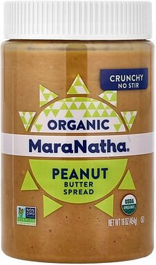 MaraNatha, Bio-Erdnussbutter, knackig, 454 g