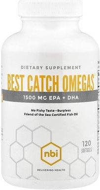 Thumbnail - NBI, Best Catch Omegas®, 120 Weichkapseln