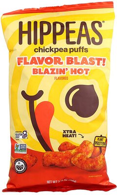 Hippeas, Chickpea Puffs, Kichererbsen-Puffs, Blazin Hot, 106 g (3,75 oz.)