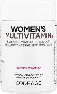 Thumbnail - Codeage, Women's Multivitamin, Multivitamin für Frauen, 30 pflanzliche Kapseln