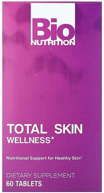 Bio Nutrition, Total Skin Wellness, 60 Tabletten