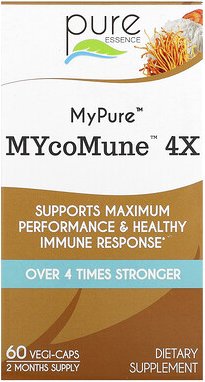 Pure Essence, MyPure, MYcoMune 4X, 60 pflanzliche Kapseln