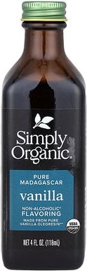 Thumbnail - Simply Organic, Pure Madagascar Vanilla, reine Madagaskar-Vanille, alkoholfreies Aroma, 118 ml (4 fl. oz.)