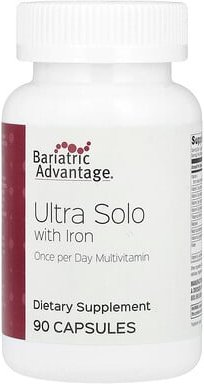 Bariatric Advantage, Ultra Solo with Iron, Ultra Solo mit Eisen, 90 Kapseln
