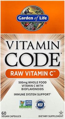 Thumbnail - Garden of Life, Vitamin Code®, RAW Vitamin C™, 60 vegane Kapseln