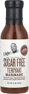 G Hughes, Zuckerfreie Teriyaki-Marinade, 367 g (13 oz.)