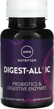 MRM Nutrition, Digest-All IC, 60 vegetarische Tabletten