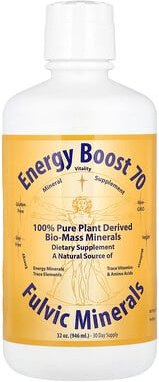 Morningstar Minerals, Energy Boost 70, Fulvine Mineralien, 946 ml (32 oz.)