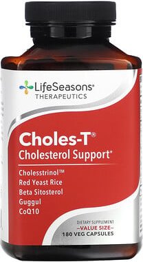 Thumbnail - LifeSeasons, Choles-T, Cholesterol Support, 180 pflanzliche Kapseln