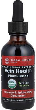 Global Healing, Raw Herbal Extract, roher Kräuterextrakt für Venengesundheit, 59,2 ml (2 fl. oz.)