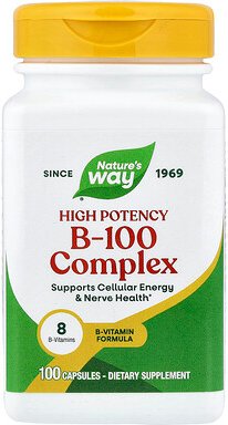Nature's Way, B-100 Complex, B-100-Komplex, 100 Kapseln