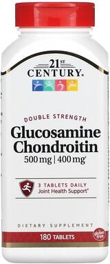 Thumbnail - 21st Century, Glucosamine Chondroitin, Glucosamin-Chondroitin, 180 Tabletten