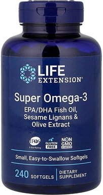 Thumbnail - Life Extension, Super Omega-3, 240 Weichkapseln