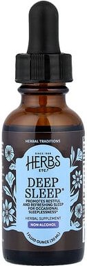 Herbs Etc., Deep Sleep®, alkoholfrei, 30 ml (1 fl. oz.)