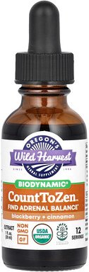 Oregon's Wild Harvest, Biodynamic, Count To Zen Extract, Count To Zen Extract, Brombeere + Zimt, 30 ml (1 fl. oz.)