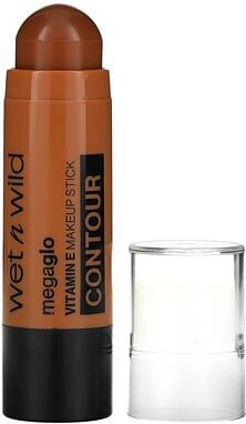 wet n wild, MegaGlo Vitamin E Makeup Stick, Make-up-Stick mit Vitamin E, Kontur, 806 Where's Walnut?, 6 g (0,21 oz.)
