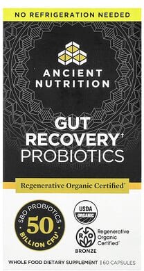 Thumbnail - Ancient Nutrition, Gut Recovery Probiotics, Probiotika zur Darmregeneration, 60 Kapseln