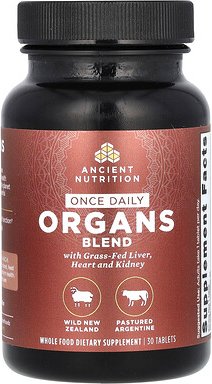 Ancient Nutrition, Organmischung zur täglichen Einnahme, 30 Tabletten