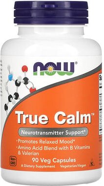 NOW Foods, True Calm, 90 pflanzliche Kapseln