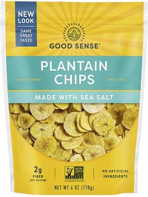 Good Sense, Plantain Chips, Kochbananen-Chips, 170 g (6 oz.)