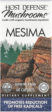 Host Defense, Mushrooms™, Mesima, 60 Kapseln (0,5 g pro Kapsel)