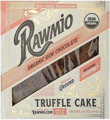 Rawmio, Roher Bio-Schokoladen-Trüffel-Kuchen, 794 g (28 oz.)