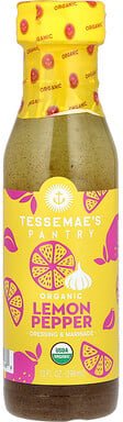Thumbnail - Tessemae's, Pantry, Organic Dressing & Marinade, Bio-Dressing und Marinade, Zitronenpfeffer, 296 ml (10 fl. oz.)