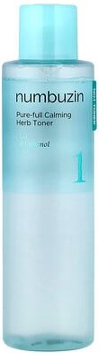 Numbuzin, No.1 Pure-Full Calming Herb Toner, beruhigendes Kräutergesichtswasser für eine reine Haut, 300 ml (10,14 fl. o...