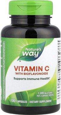 Thumbnail - Nature's Way, Vitamin C With Bioflavonoids, Vitamin C mit Bioflavonoiden, 100 Kapseln