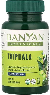 Banyan Botanicals, Triphala, 90 Tabletten (1.000 mg pro Tablette)