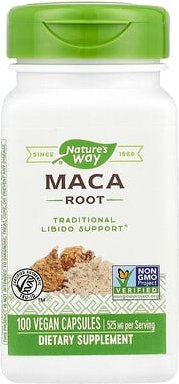 Thumbnail - Nature's Way, Maca-Wurzel, 525 mg, 100 vegane Kapseln