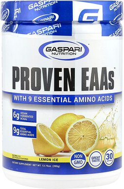 Gaspari Nutrition, Proven EAAs™, Zitroneneis, 390 g (13,75 oz.)